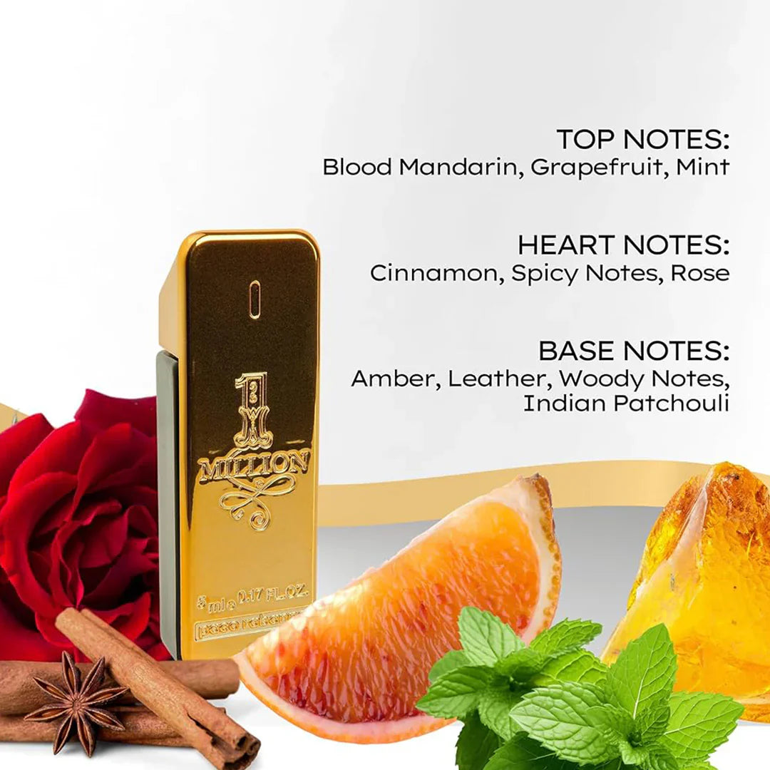 Paco Rabanne 1 Million Eau de Toilette for Men – 100ml