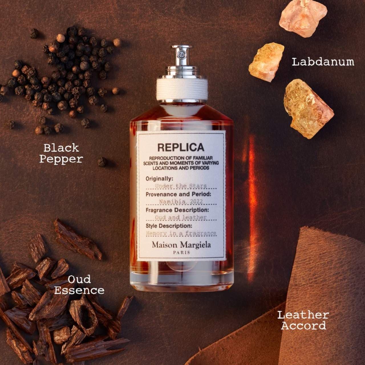 Maison Margiela Replica – Under the Stars (Oud & Leather Eau de Parfum)